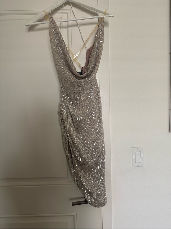 JLUXLABEL Dresses & Skirts - JLUXLABEL Sequin Dress in Champagne Gold
